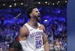 二当家！阿杰伊&middot;米切尔复出16中9砍下24分 正负值+11
